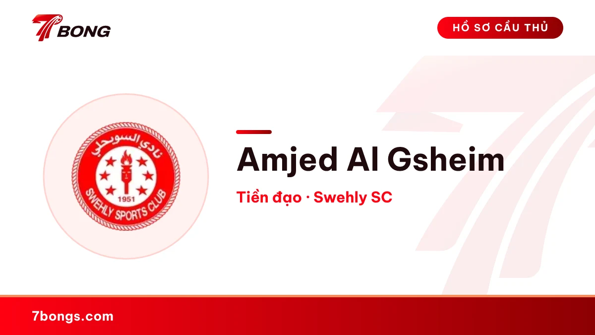 Amjed Al Gsheim — Swehly SC