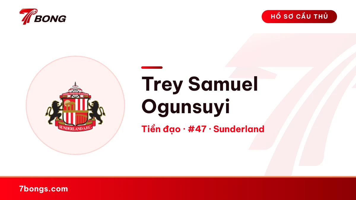 Trey Samuel Ogunsuyi — Sunderland