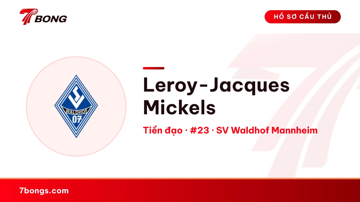 Leroy-Jacques Mickels — SV Waldhof Mannheim