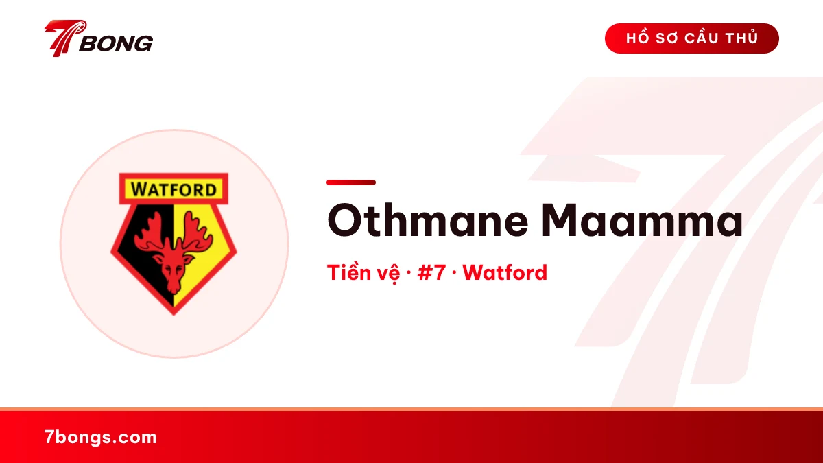 Othmane Maamma — Watford