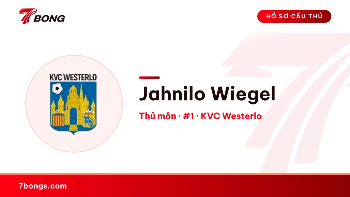 Jahnilo Wiegel — KVC Westerlo