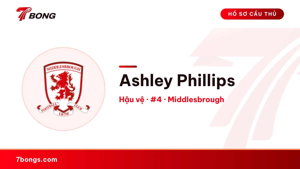Ashley Phillips — Middlesbrough