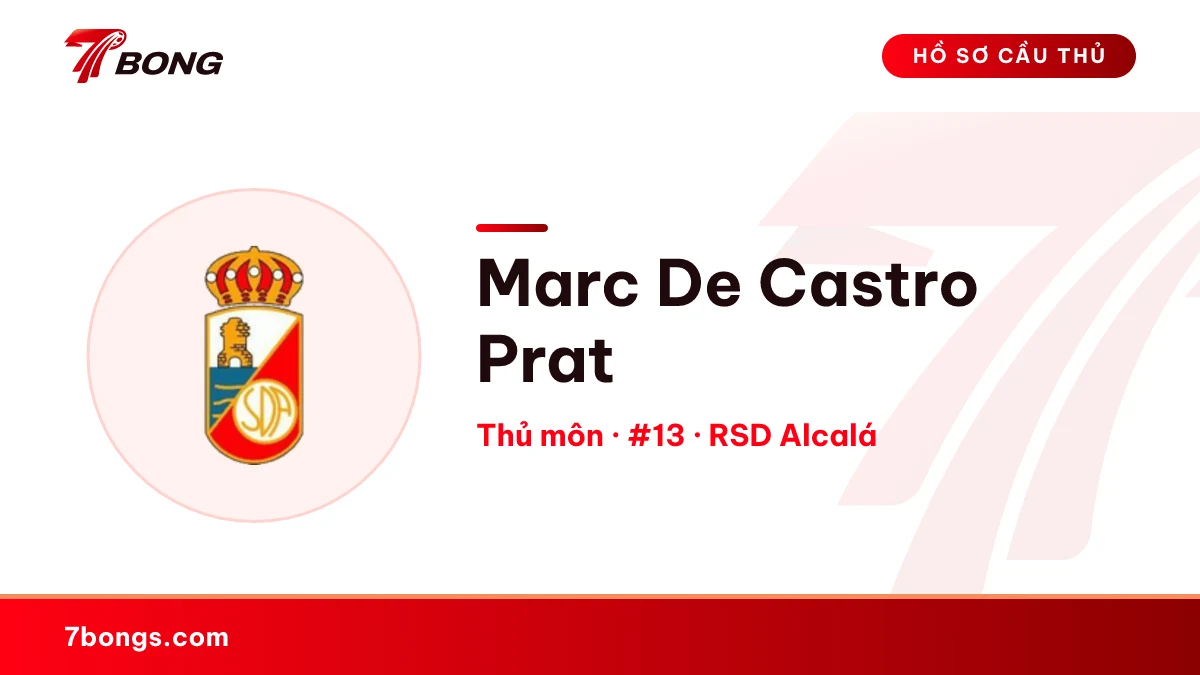 Marc De Castro Prat — RSD Alcalá
