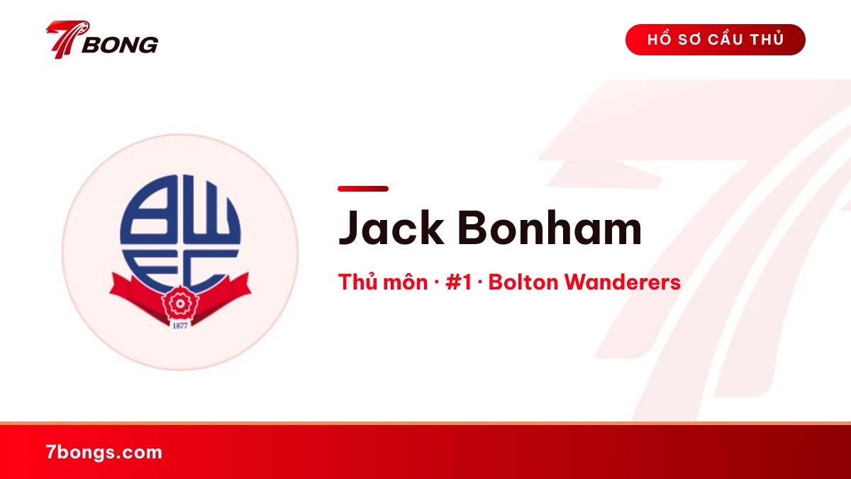 Jack Bonham — Bolton Wanderers
