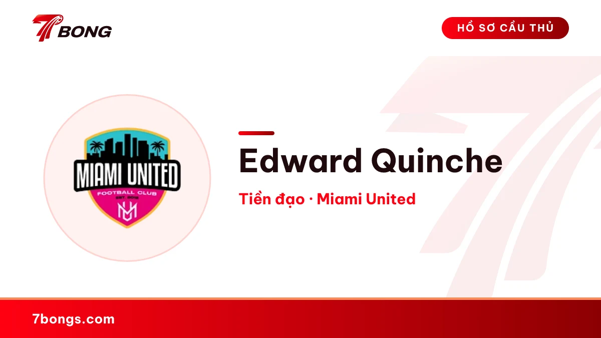 Edward Quinche — Miami United