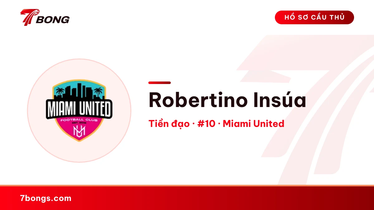 Robertino Insúa — Miami United