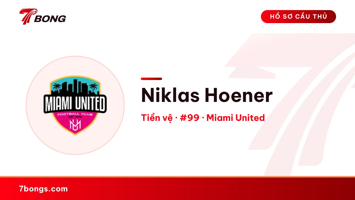 Niklas Hoener — Miami United