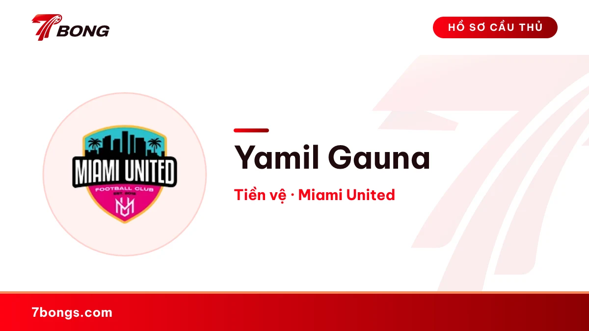 Yamil Gauna — Miami United