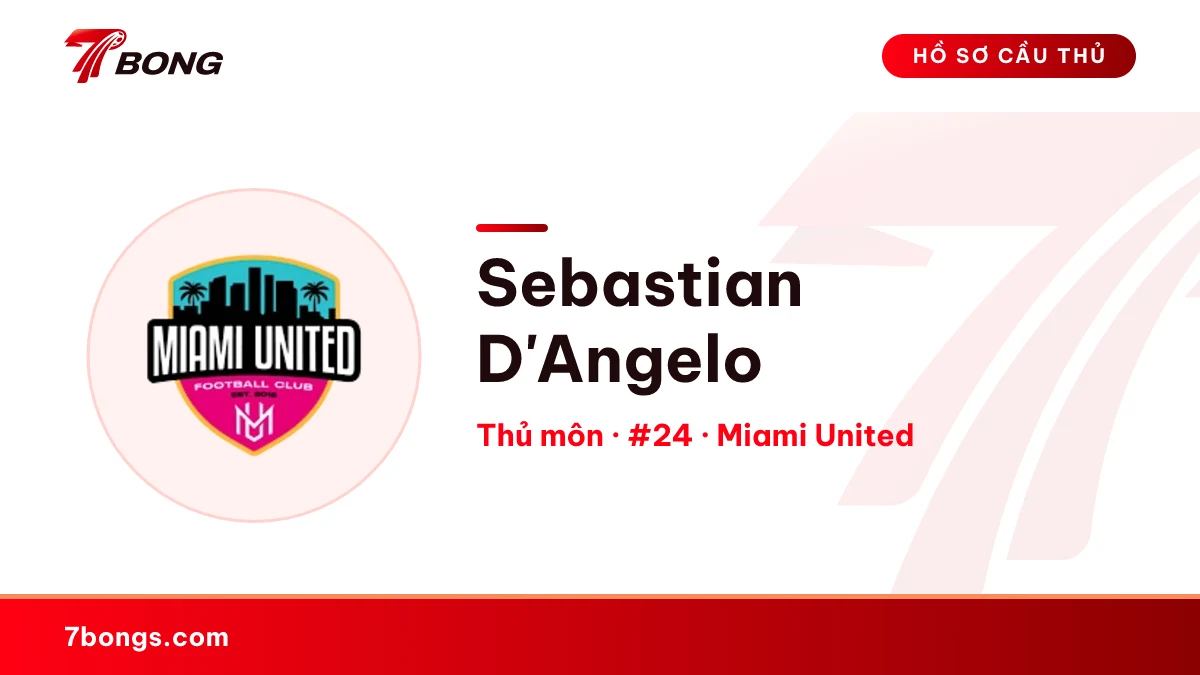 Sebastian D'Angelo — Miami United