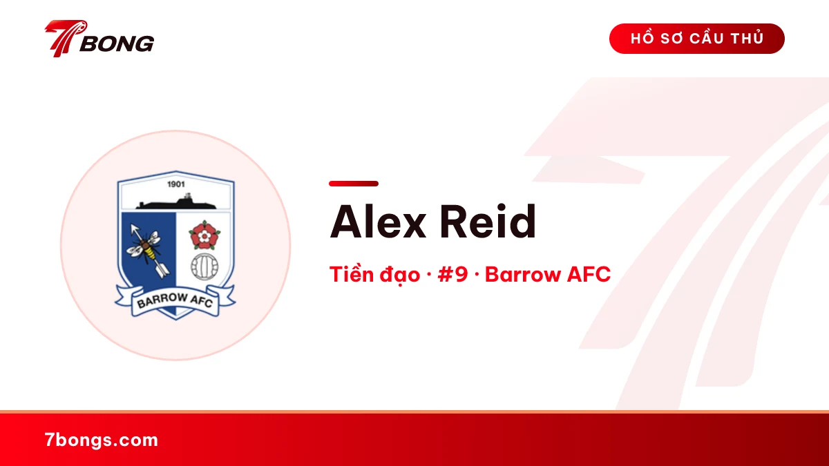Alex Reid — Barrow AFC