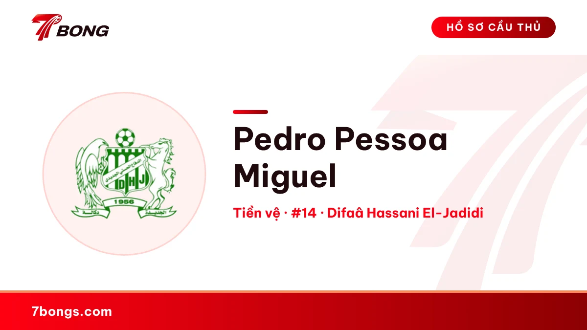 Pedro Pessoa Miguel — Difaâ Hassani El-Jadidi