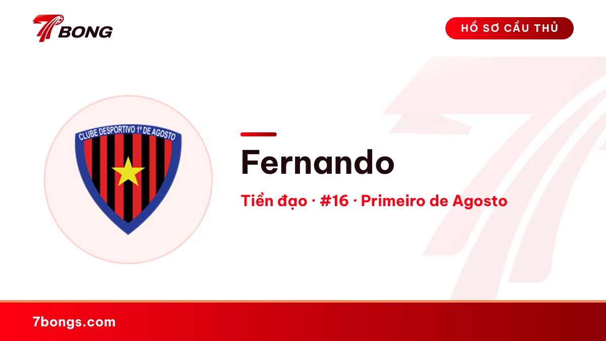 Fernando — Primeiro de Agosto