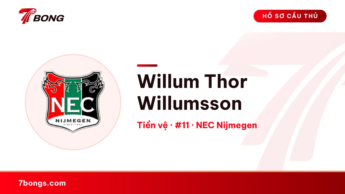 Willum Thor Willumsson — NEC Nijmegen