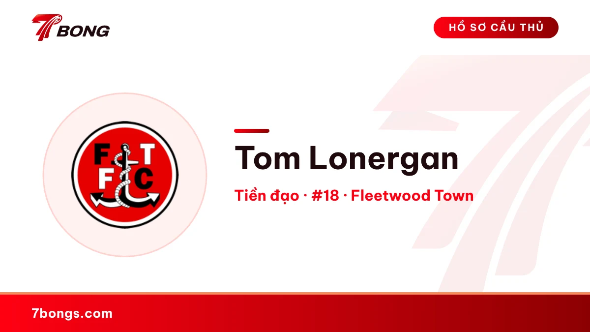Tom Lonergan — Fleetwood Town