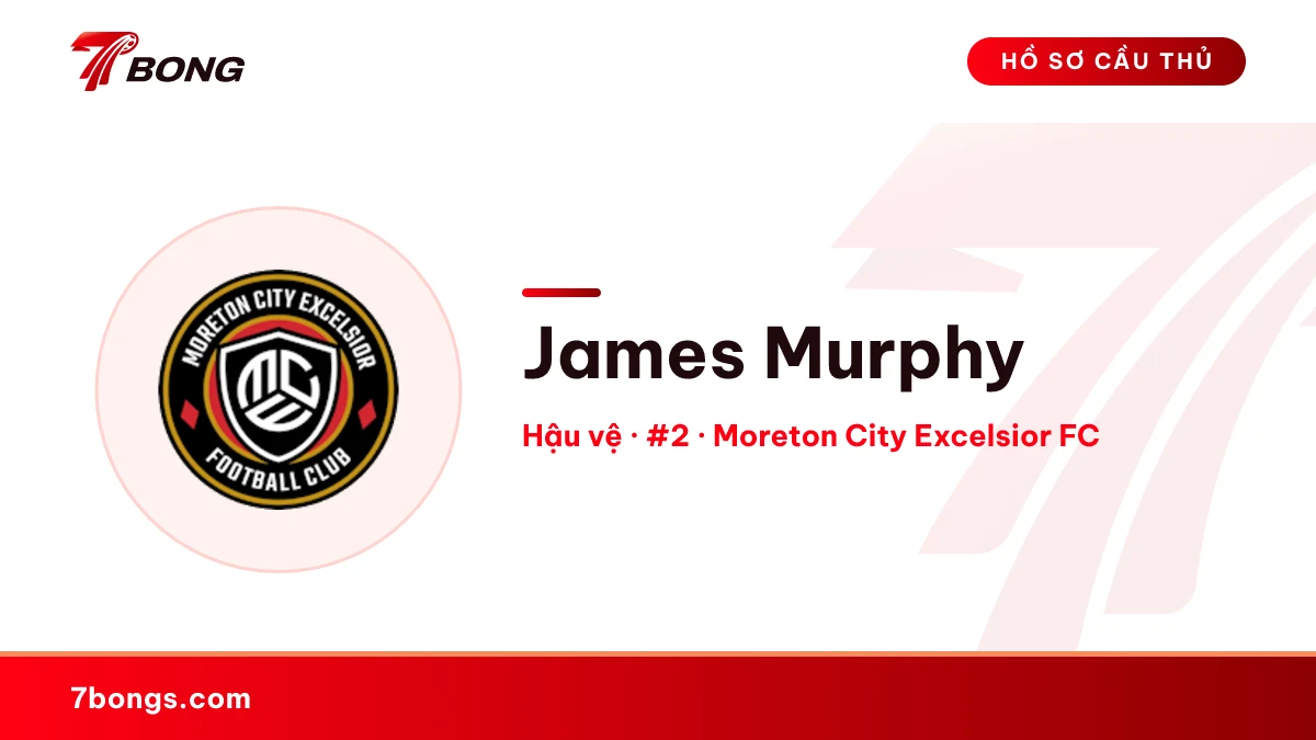 James Murphy — Moreton City Excelsior FC