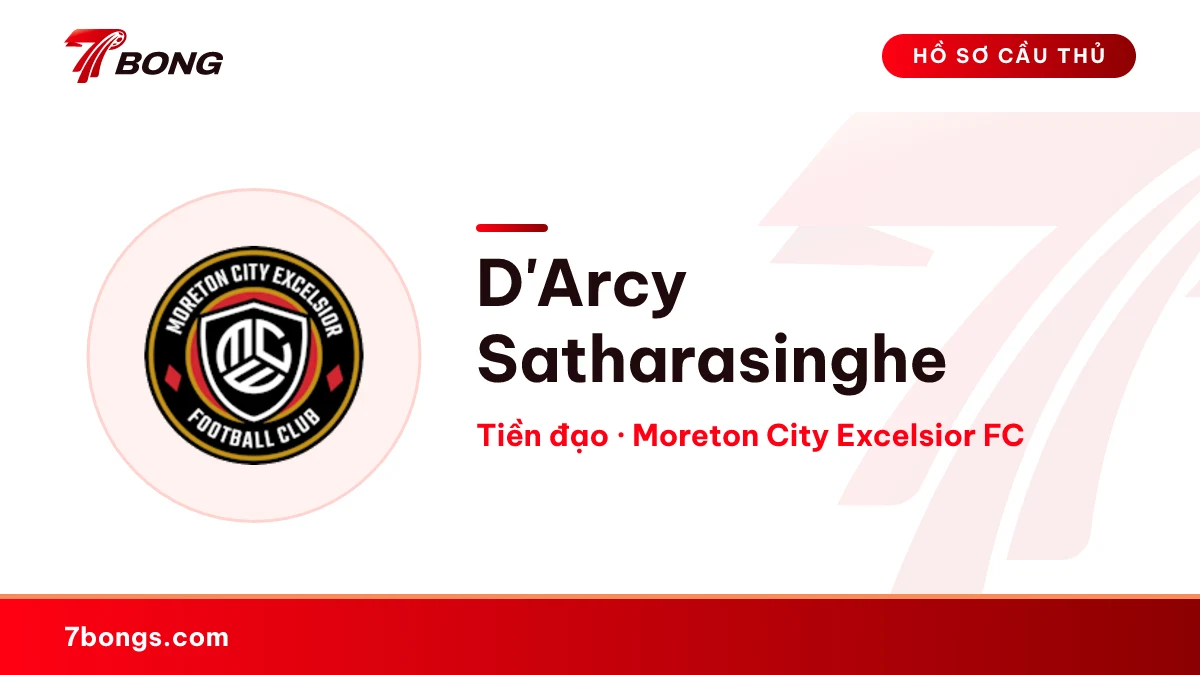 D'Arcy Satharasinghe — Moreton City Excelsior FC