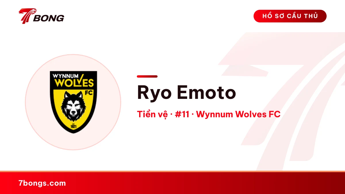 Ryo Emoto — Wynnum Wolves FC