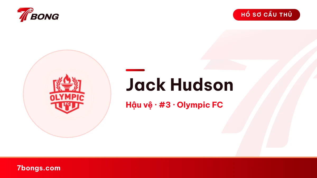 Jack Hudson — Olympic FC
