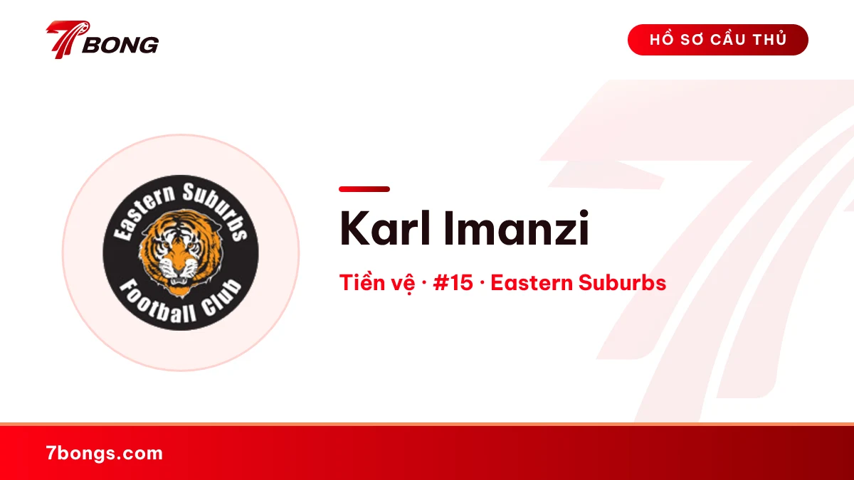 Karl Imanzi — Eastern Suburbs
