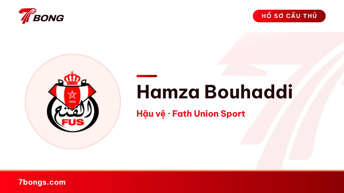 Hamza Bouhaddi — Fath Union Sport
