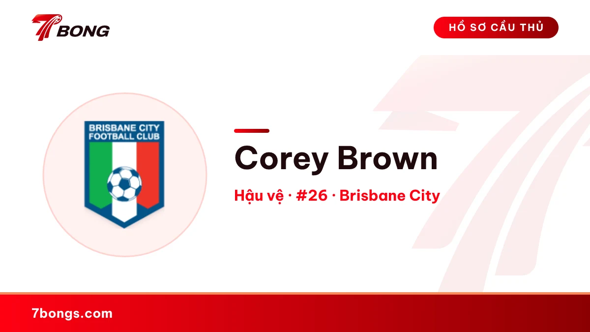 Corey Brown — Brisbane City
