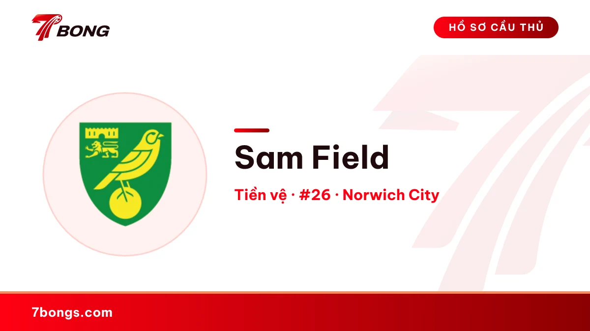 Sam Field — Norwich City