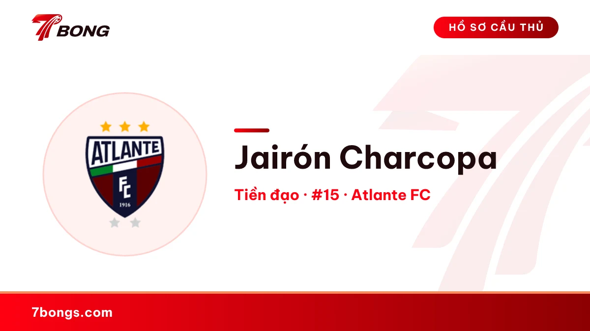 Jairón Charcopa — Atlante FC
