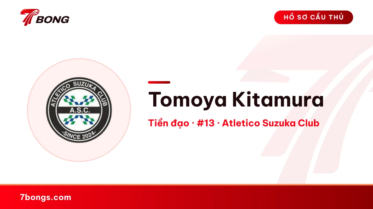Tomoya Kitamura — Atletico Suzuka Club