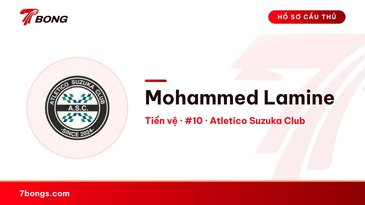 Mohammed Lamine — Atletico Suzuka Club