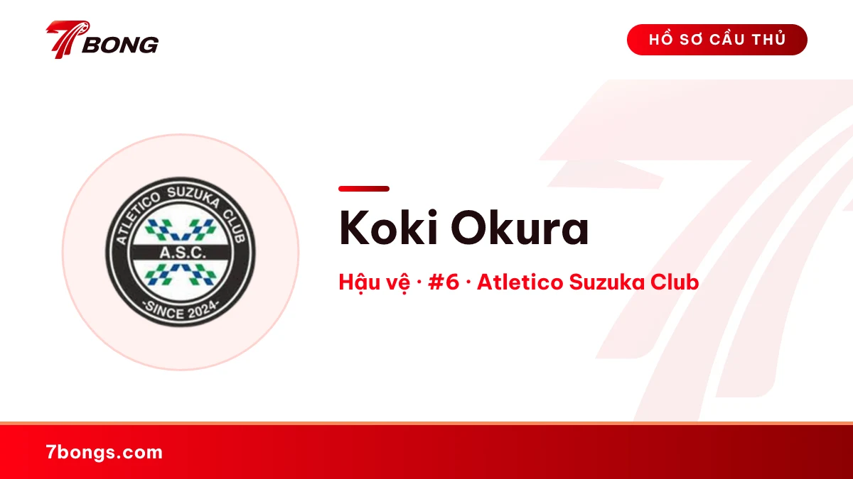 Koki Okura — Atletico Suzuka Club