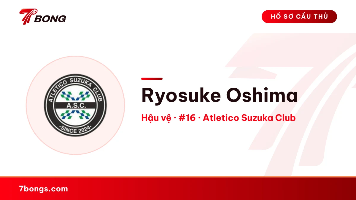 Ryosuke Oshima — Atletico Suzuka Club