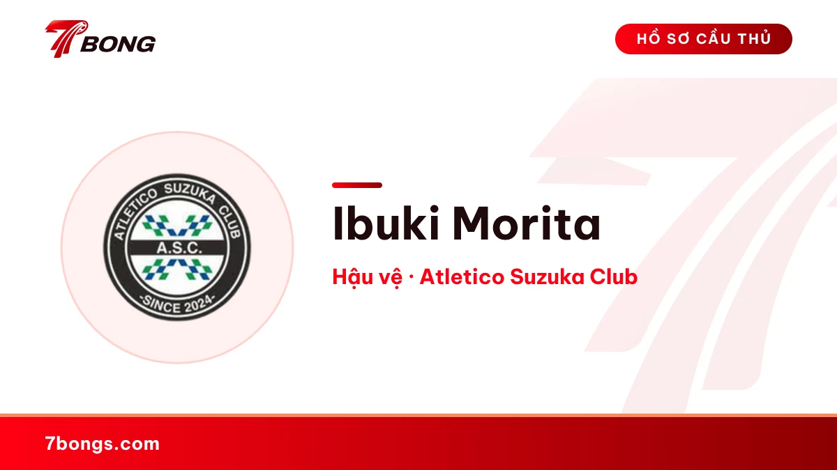 Ibuki Morita — Atletico Suzuka Club