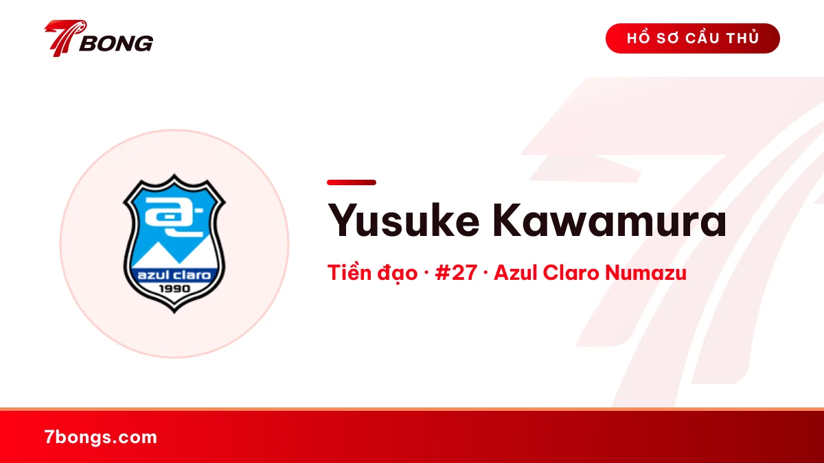 Yusuke Kawamura — Azul Claro Numazu