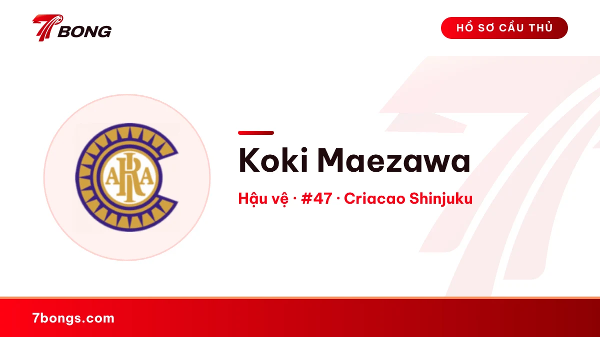 Koki Maezawa — Criacao Shinjuku