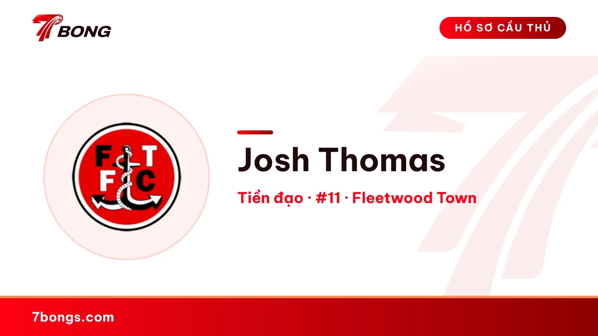 Josh Thomas — Fleetwood Town