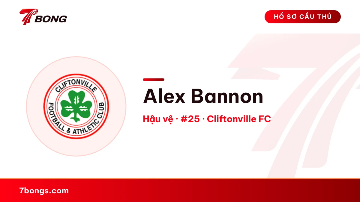 Alex Bannon — Cliftonville FC