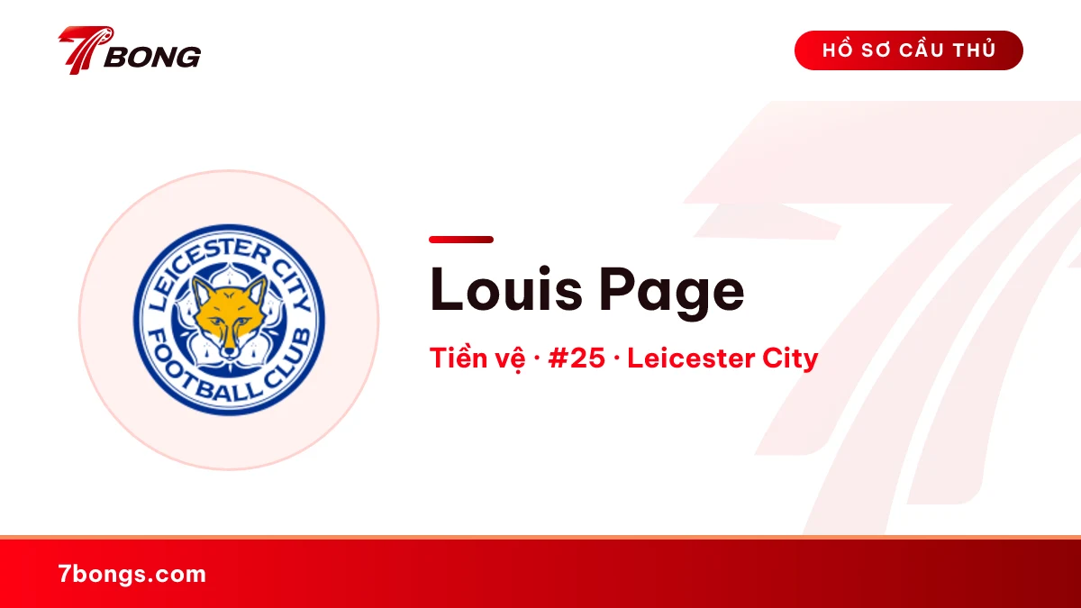 Louis Page — Leicester City