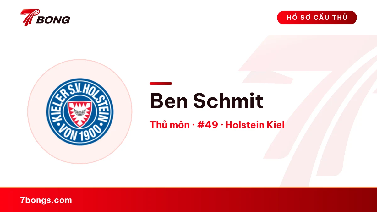 Ben Schmit — Holstein Kiel