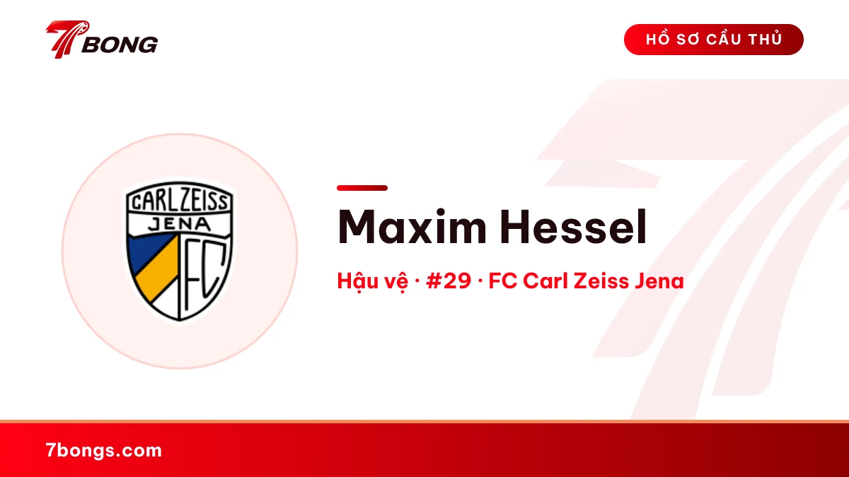 Maxim Hessel — FC Carl Zeiss Jena