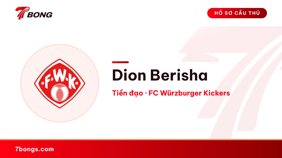 Dion Berisha — FC Würzburger Kickers