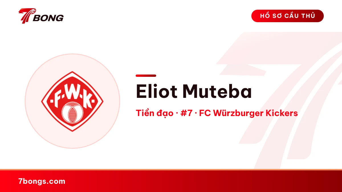 Eliot Muteba — FC Würzburger Kickers