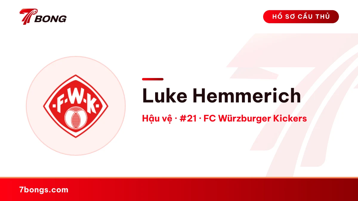 Luke Hemmerich — FC Würzburger Kickers