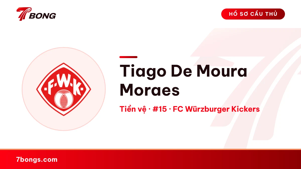 Tiago De Moura Moraes — FC Würzburger Kickers