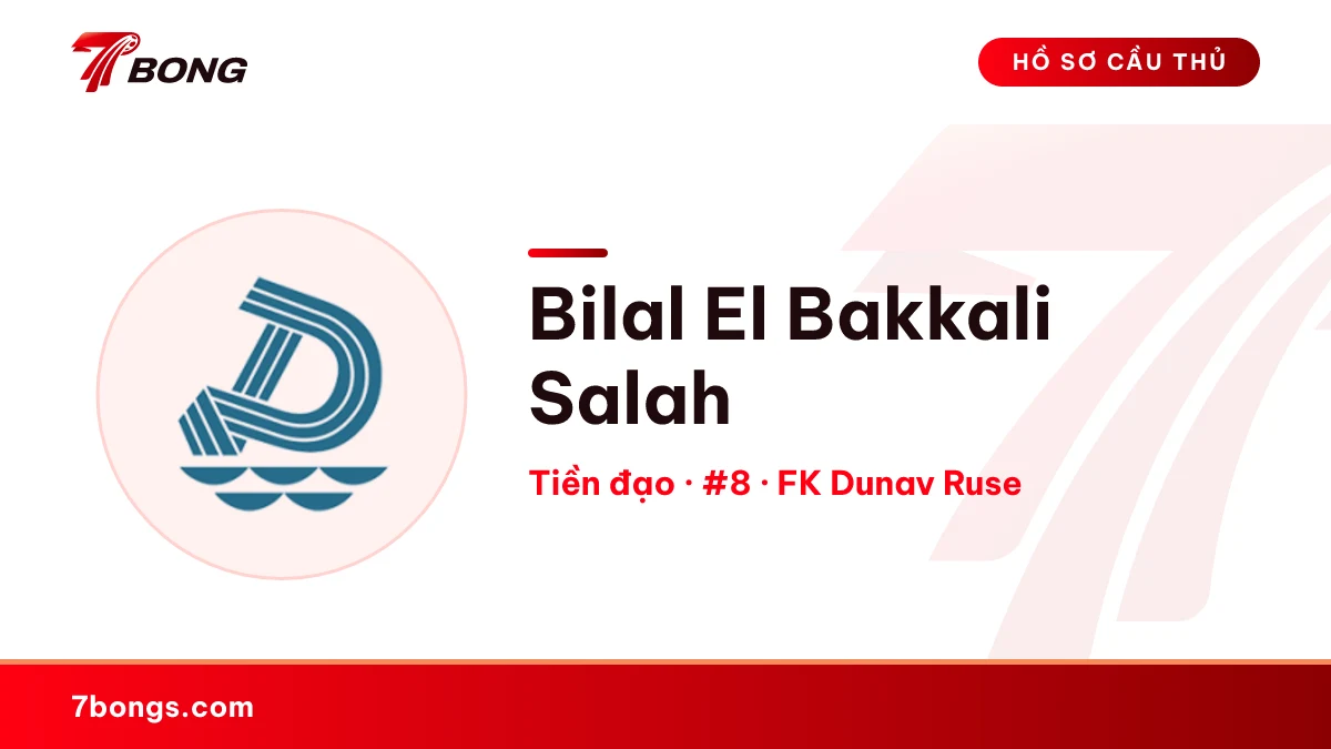 Bilal El Bakkali Salah — FK Dunav Ruse