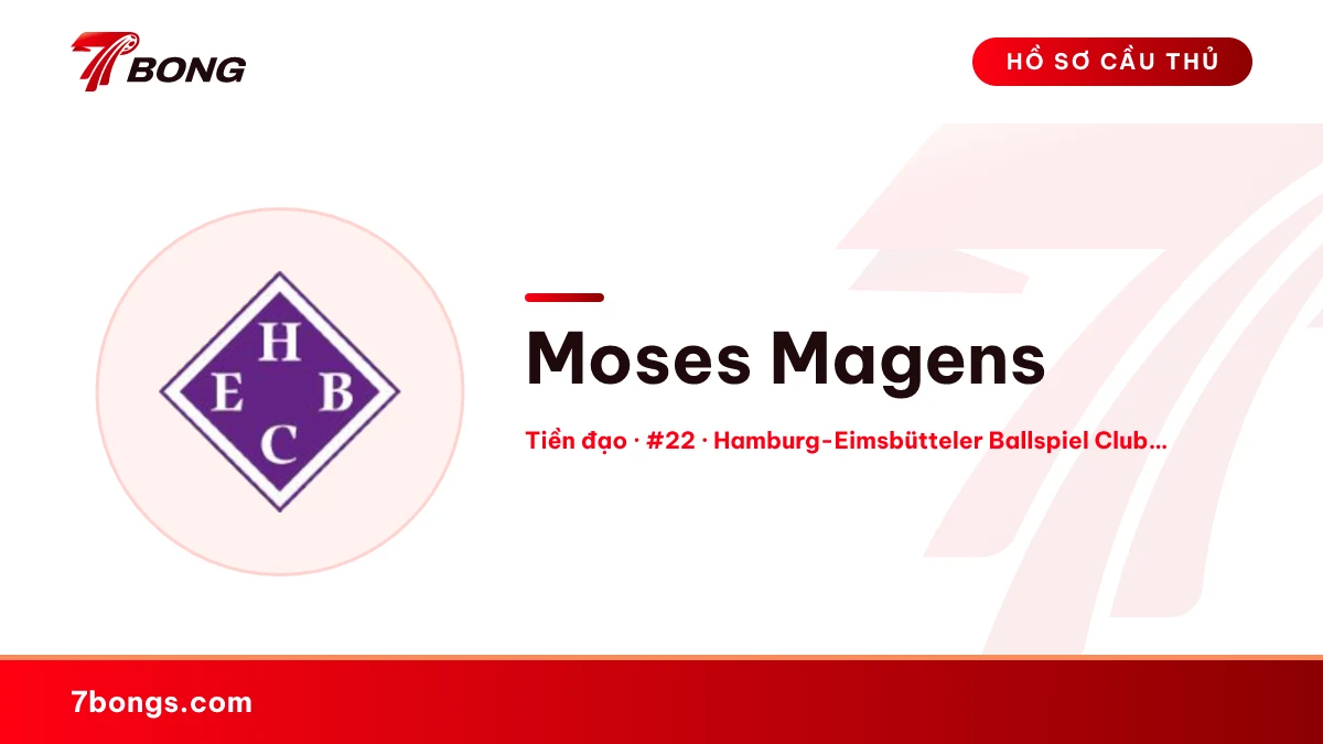 Moses Magens — Hamburg-Eimsbütteler Ballspiel Club 1911