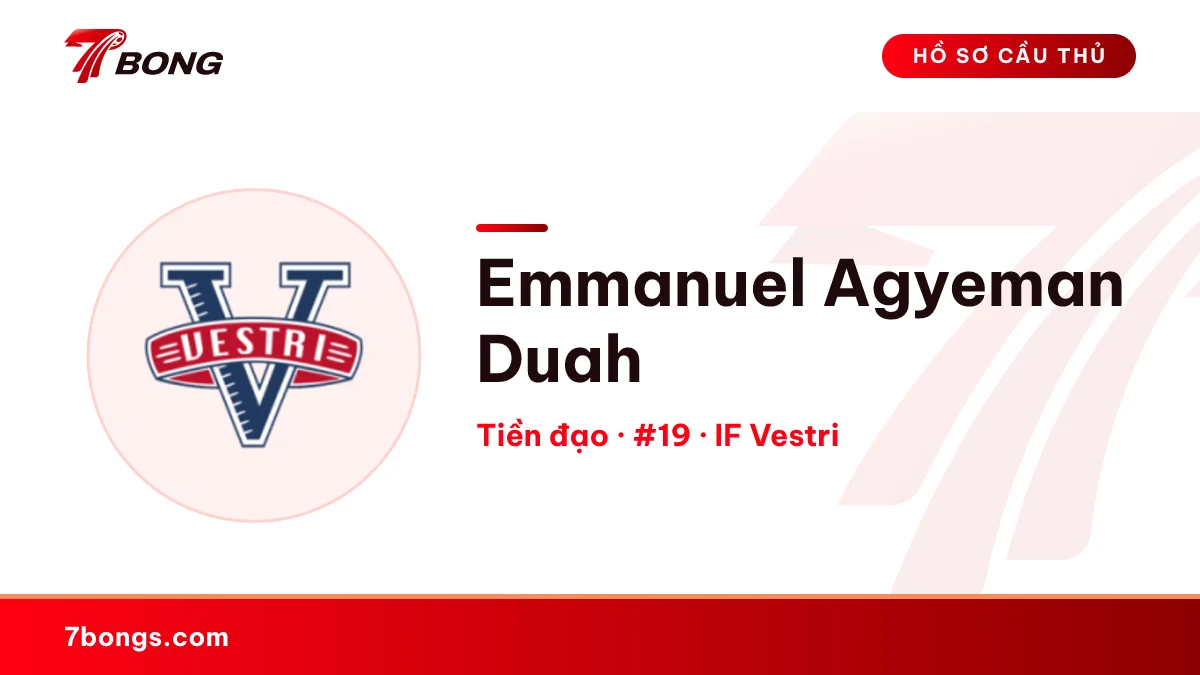 Emmanuel Agyeman Duah — IF Vestri