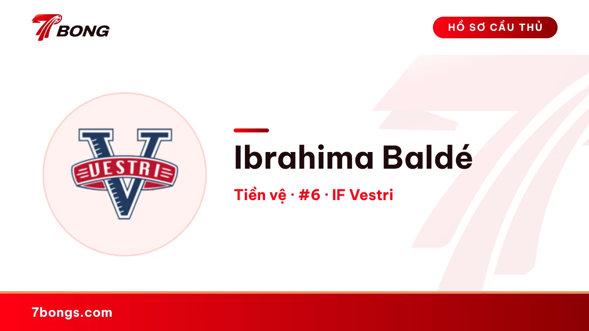Ibrahima Baldé — IF Vestri