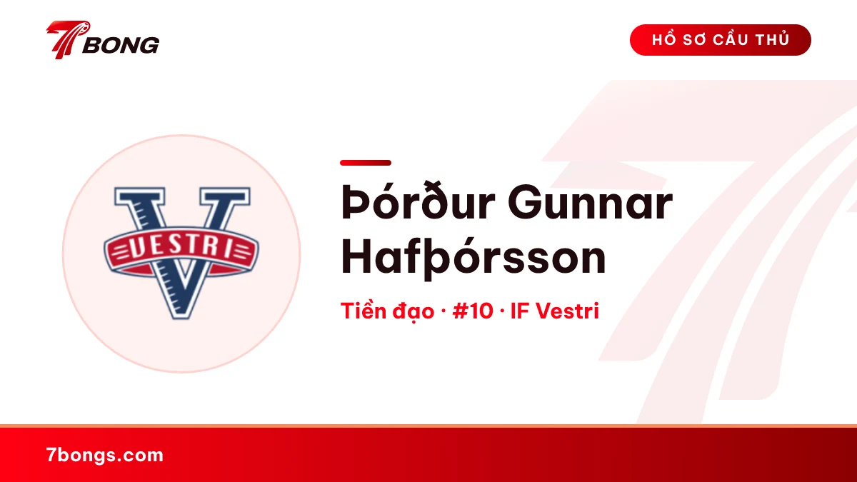 Þórður Gunnar Hafþórsson — IF Vestri