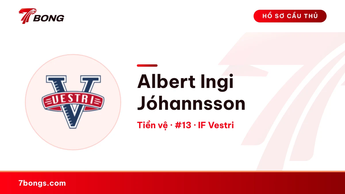 Albert Ingi Jóhannsson — IF Vestri