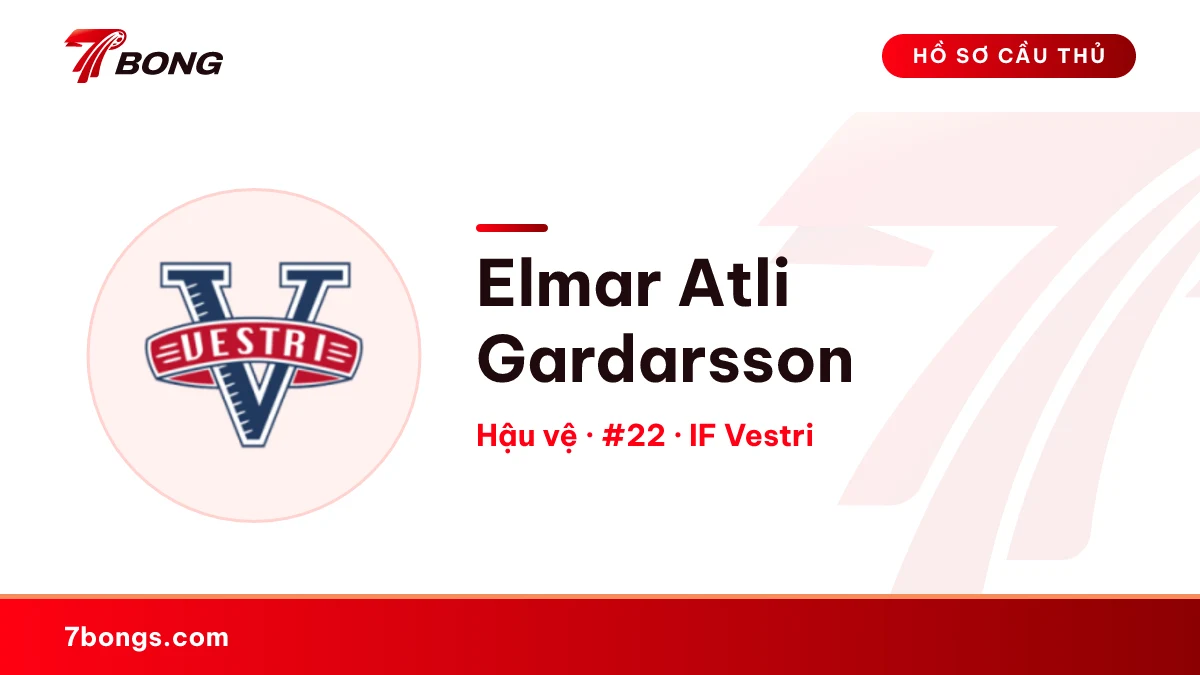 Elmar Atli Gardarsson — IF Vestri